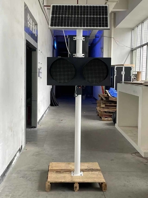 Σημάδι ένδειξης μπαταριών επίδειξης 2000cd/m2 των οδηγήσεων ραντάρ ηλιακού πλαισίου