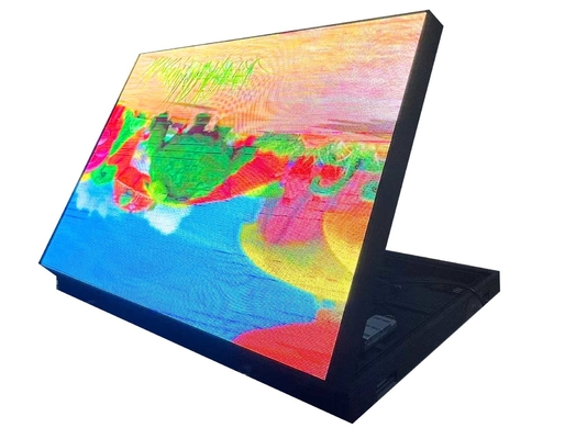 Ασύρματο σύνδεσης P4RGB μπροστινό ανοίγοντας γραφείο οθόνης των υπαίθριων οδηγήσεων διαφημιστικό