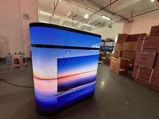 Pixel Pitch 1538mm Creative Led Display Offering Front Rear Maintenance Suitable for Indoor Corporate Signage and Displays