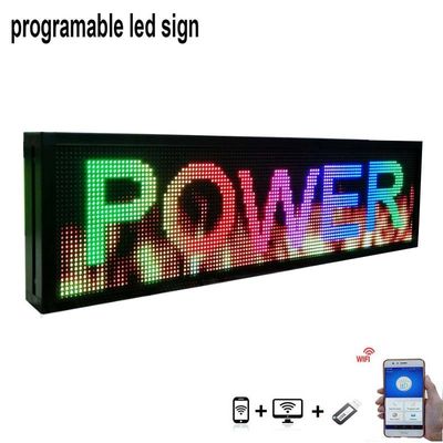 Σημάδια επίδειξης παραθύρων των RGB πλήρων οδηγήσεων χρώματος P10 P5 για τη διαφήμιση προθηκών