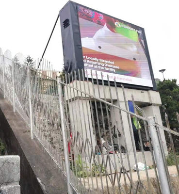 IP65 επίδειξη P10 των αδιάβροχων υπαίθριων σταθερή οδηγήσεων για το εμπορικό κέντρο
