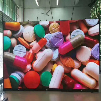 64x64dots ενοίκιο σκηνικής οθόνης των οδηγήσεων, τηλεοπτικό ενοίκιο επιτροπής των οδηγήσεων P3.91 P4.81