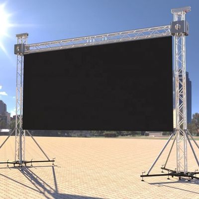 Κινητή οδηγημένη επίδειξη υποβάθρου συναυλίας, οδηγημένη IP65 οθόνη για το ενοίκιο