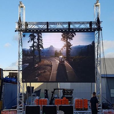 ενοίκιο οθόνης 10ftx12ft υπαίθριο τηλεοπτικό που εγκαθίσταται εύκολα για το στάδιο