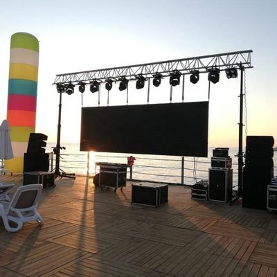 P4.81 οθόνη 500mm*500mm των υπαίθριων οδηγήσεων ενοικίου αργίλιο ρίψεων κύβων
