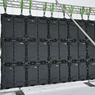 P4.81 οθόνη 500mm*500mm των υπαίθριων οδηγήσεων ενοικίου αργίλιο ρίψεων κύβων
