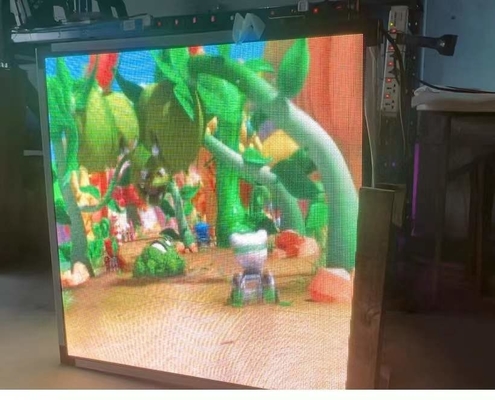 σημάδια επίδειξης παραθύρων των RGB υπαίθριων οδηγήσεων 5000nits P3 με το σχεδιάγραμμα αργιλίου 768x768mm