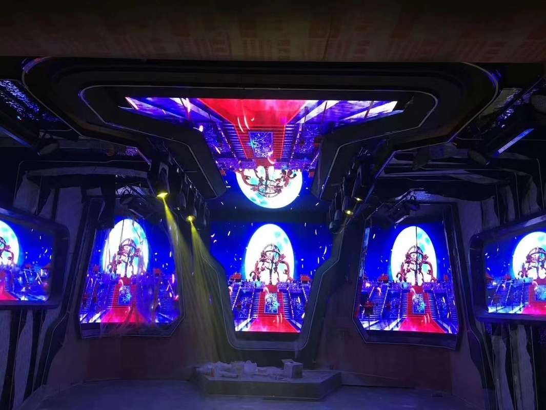 Οθόνη των RGB οδηγήσεων λεσχών P2, τοίχος υποβάθρου των ψηφιακών οδηγήσεων διακοσμήσεων κινηματογράφων