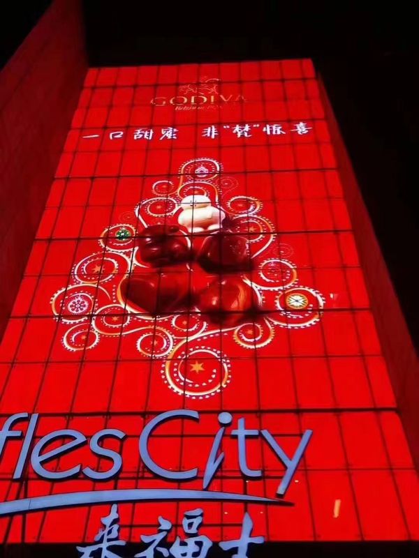 Μπροστινός Φωτισμός Led Οθόνη Διάφανη P3.91